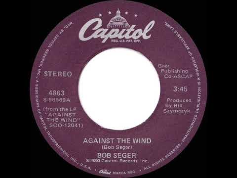1980 HITS ARCHIVE: Against The Wind - Bob Seger (stereo 45 single version)