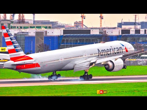 ✈️ 1 HOUR CLOSE UP PLANE TAKEOFFS & LANDINGS | LHR | LONDON HEATHROW Airport Plane Spotting (4K)