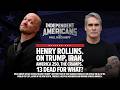 Henry Rollins. On Trump, Iran, America 250, The Cramps. 13 Dead For What?