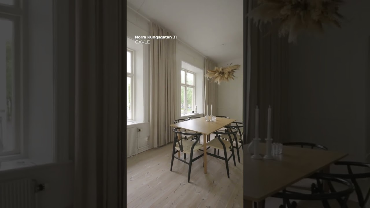2 rum Lägenhet på Norra Kungsgatan 31 Centralt Gävle kommun - video
