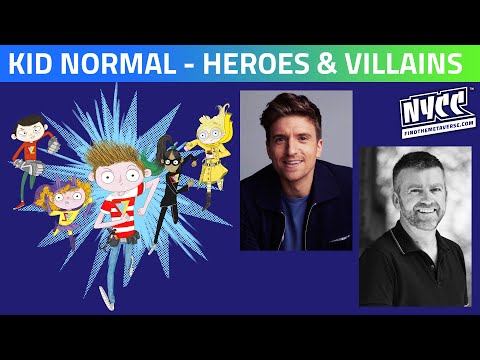 Greg James and Chris Smith on Kid Normal | Heroes and Villains