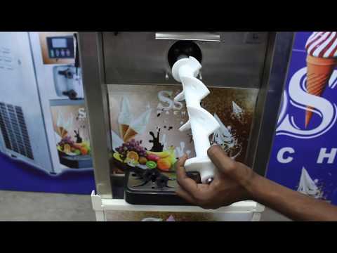 Softy ice cream machine