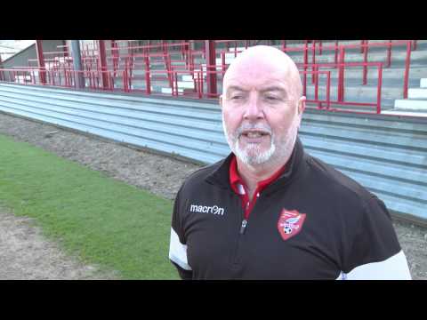 Scarborough Athletic v Burscough post-match interviews - 08/04/2017