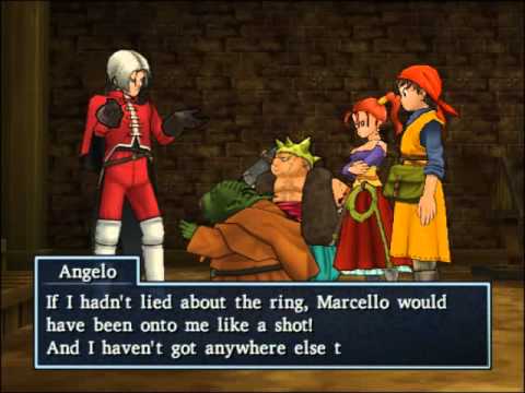 32 Dragon Quest 8 Cut-scene - Escaping from Maella Abbey