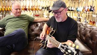 Studio Ace Tim Pierce stopped by Norman's Rare Guitars