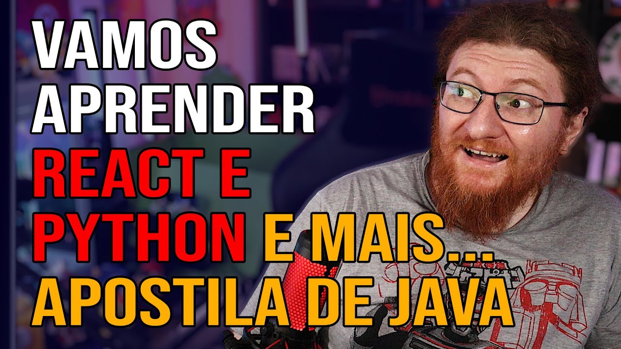 QUAIS LINGUAGENS DE PROGRAMAÇÃO APRENDER E EU TAMBÉM VOU ESTUDAR PELO CANAL