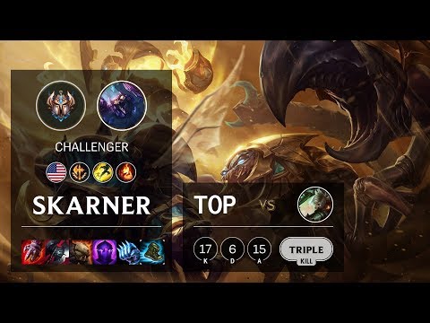 Skarner Top vs Riven - NA Challenger Patch 10.7