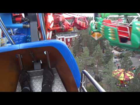 Taifun on-ride at Tykkimäki, Kouvola Finland 28.8.2010