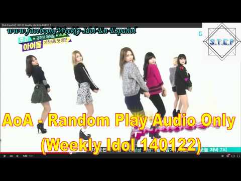 AOA Random Play - Weekly Idol 140122 (Audio Only)
