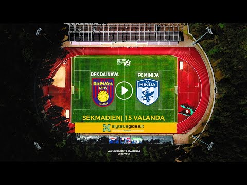 🔴 Futbolas: Alytaus DFK „Dainava” – Kretingos FK „Minija”