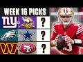NFL Week 16 Betting Preview: EXPERT Picks For This Weeks TOP GAMES I CBS Sports HQ
