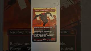 Raphael, Ninja Destroyer. #RaphaelNinjaDestroyer #TeenageMutantNinjaTurtles #Magicthegathering #FYP