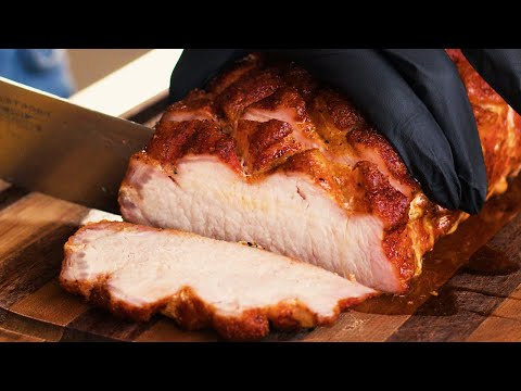 SUPER JUICY Smoked Pork Loin?!?!