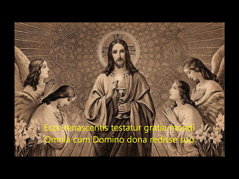 Salve Festa Dies - Catholic Easter Gregorian Chant (with lyrics)