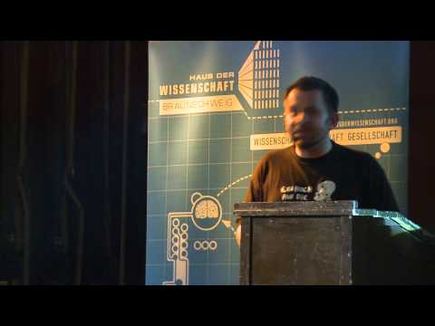 André Lampe Oktober 2011 - Regionalwettbewerb Ost des Science Slam im Wissenschaftsjahr