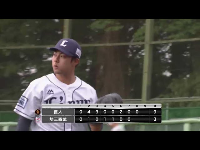 【ファーム】ライオンズ・赤上優人 アウトローのストレートで見逃し三振を奪う!! 2022年5月15日  埼玉西武ライオンズ 対 読売ジャイアンツ