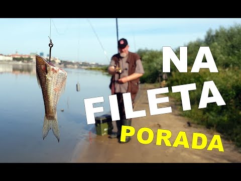 Rzeczny PATER NOSTER, filet na sandacze, klenie i bolenie SPŁAWIK ZNAD WISŁY