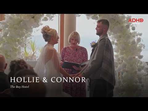 Hollie & Connor wedding film, The Bay Hotel
