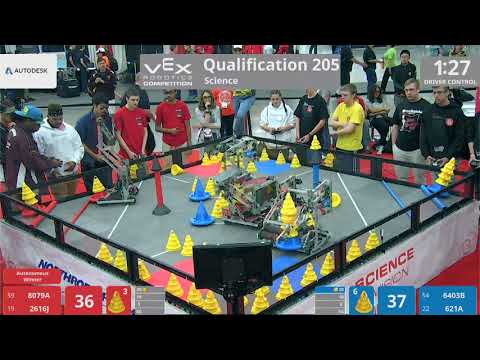 2018 VRC Sci Q205 - 8079A 2616J vs 6403B 621A - 105 to 106