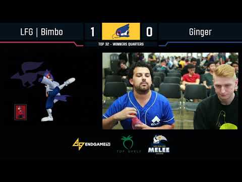 Saving Mr. Lombardi  - LFG | Bimbo (Falco) VS Ginger (Falco) - SSBM - Top 32 - Winners Quarters