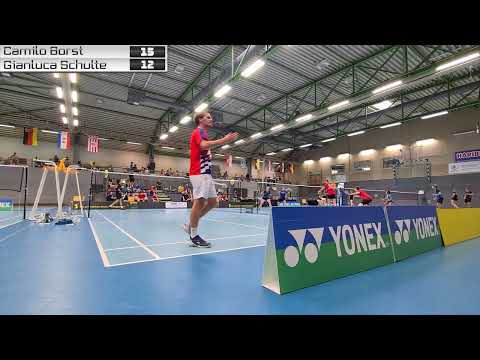 CAMILO BORST vs GIANLUCA SCHULTE German National U22 Championships R1