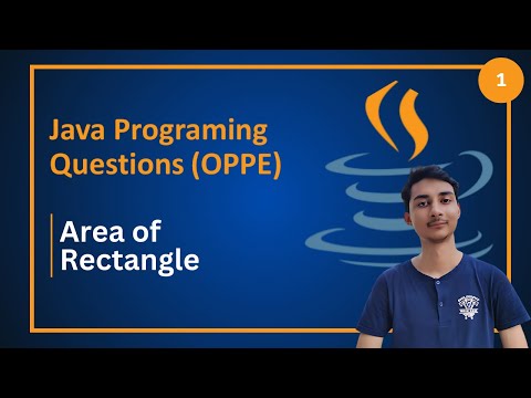 Java Programming Question 1 Find Area Of Rectangle Using Java Java Oppe Iitm Question