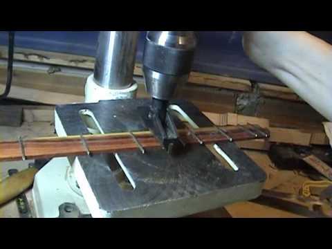 Stick Dulcimer Making part 6.2: The fingerboard