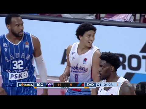 AdmiralBet ABA League 2021/22, Round 22 match: Igokea m:tel - Zadar (11.3.2022)