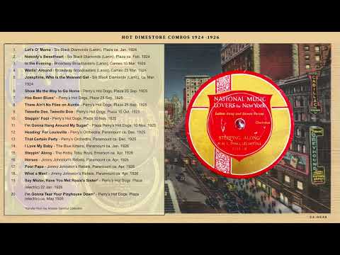Hot Dimestore Combos (1924-1926): Bill Perry, Sam Lanin, Harry Reser, etc.