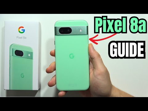 Pixel 8a: Turn On / Off Automatic Screen Rotation - Auto Rotate Display #googlepixel8a