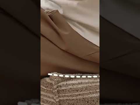 Eptakomi Fabric Cube Ottoman | Cozymatic Stylish & Versatile 🟦🪑