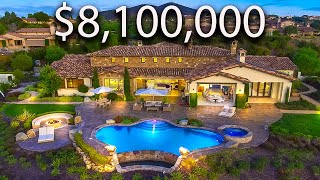 Inside A Modern Castle With A Hidden Gym & Movie Theater!
