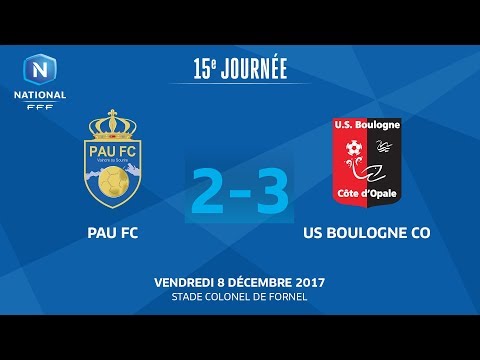 Vendredi 08/12/2017 à 19h45 - Pau FC - US Boulogne CO - J15