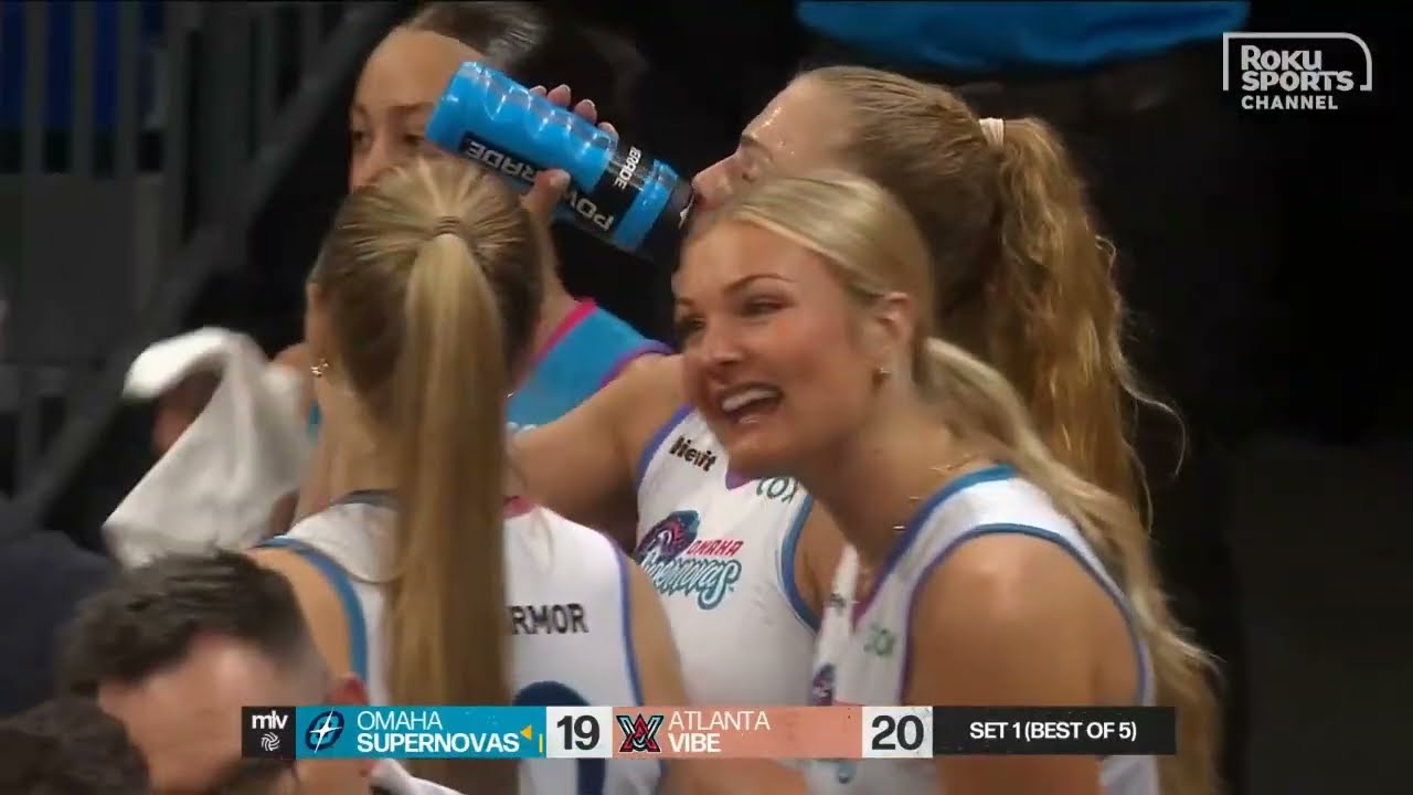 Omaha Supernovas vs Atlanta Vibe Full Match Apr 2, 2026 - 2026 Major League Volleyball (MLV)