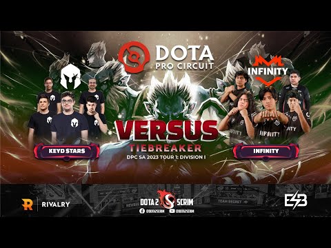 Keyd Stars vs Infinity - DPC SA 2023 Tour 1: Division I - Tiebreaker - Game Highlights - BO1
