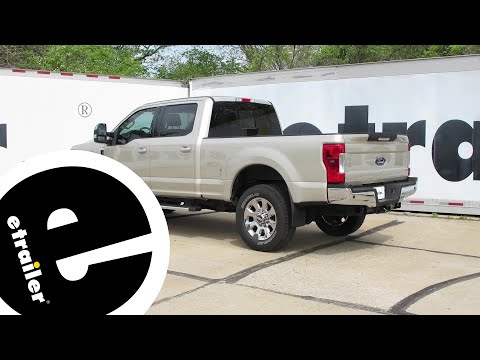 etrailer | Installation: WeatherTech Mud Flaps on a 2017 Ford F-250 Super Duty