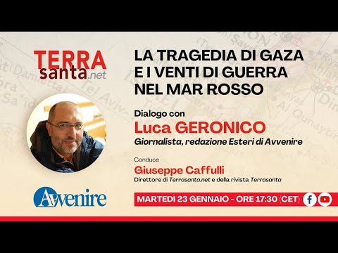 La tragedia di Gaza: un webinar con Caffulli e Geronico 