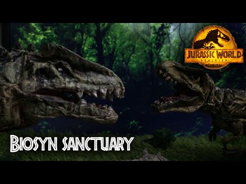 Dinosaur In Biosyn Sanctuary | Jurassic World Dominion Stop motion