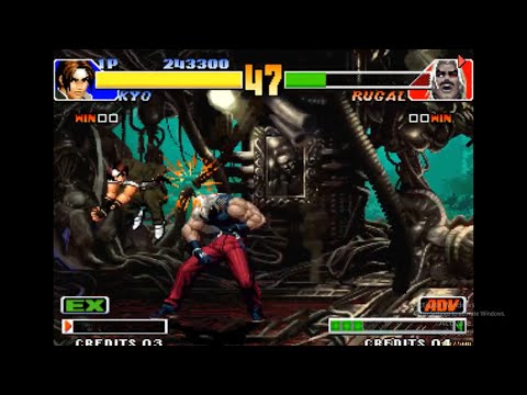 Most thrilling character - Ex Kyo vs Rugal | kof 98 |