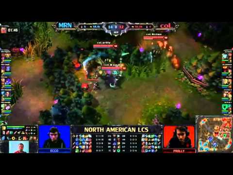 MRN vs coL - Team MRN vs Complexity - Part 2 - LCS 2013 NA - English Commentary