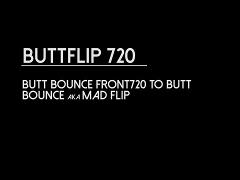 Buttflip 720 (MAD Flip) #1 | Slackline Tricks | Slackline Industries