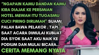 Download lagu SUAMI BAWA PELAKOR KEACARA PERESMIAN HOTEL LARANG AKU IKUT DIA SYOK LIHAT AKU NAIK PODIUM DAN BICARA mp3