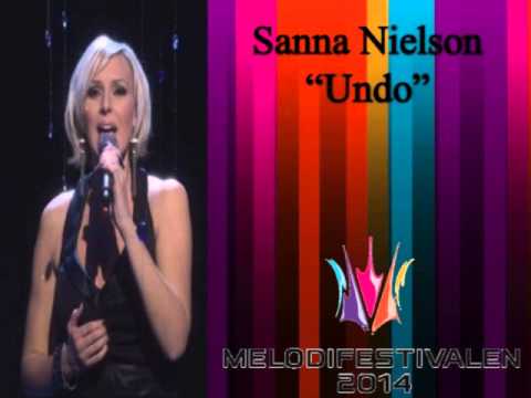 Sanna Nielsen - Undo (Sweden Eurovision 2014)