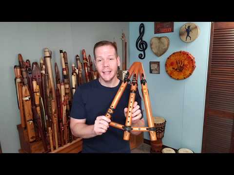 High Spirits Triple Flute | Jonny's Native American Flute Reviews: Episode 6 | Drone Flute Lesson