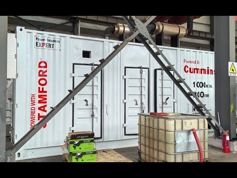 1000 kVA Containerized Cummins Generator Set