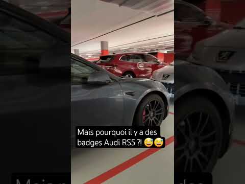 Quelqu’un a transformé sa Tesla en Audi RS5 🤯
