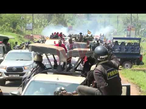 OKUGENDA E LUWERO :Ebibadde mu lugendo lwa Kyagulanyi okutuukayo