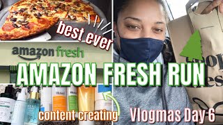 🎄VLOGMAS day 4 - 6🎄SHOP WITH ME at Amazon Fresh! |  NEW Fragrance BACK IN STOCK | NEW Skincare