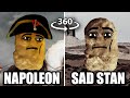 Gegagedigedagedago Cotton eye Joe Napoleon VS Cotton eye Joe Sad Stan version 360º VR Video