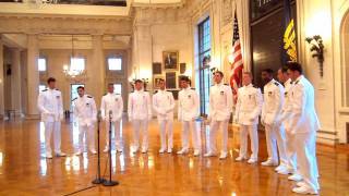 Naval Academy &quot;Anchormen&quot; Tribute to 9/11-&quot;Hole in the World&quot; by The Eagles